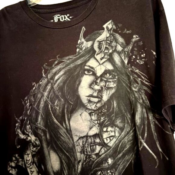 VTG FOX The Ultimate Premium Tee "Ashes To Ashes Dust To Dust" Men's Size XL #Y - Picture 3 of 5